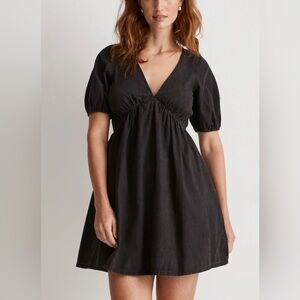Black Denim Madewell Mini Dress